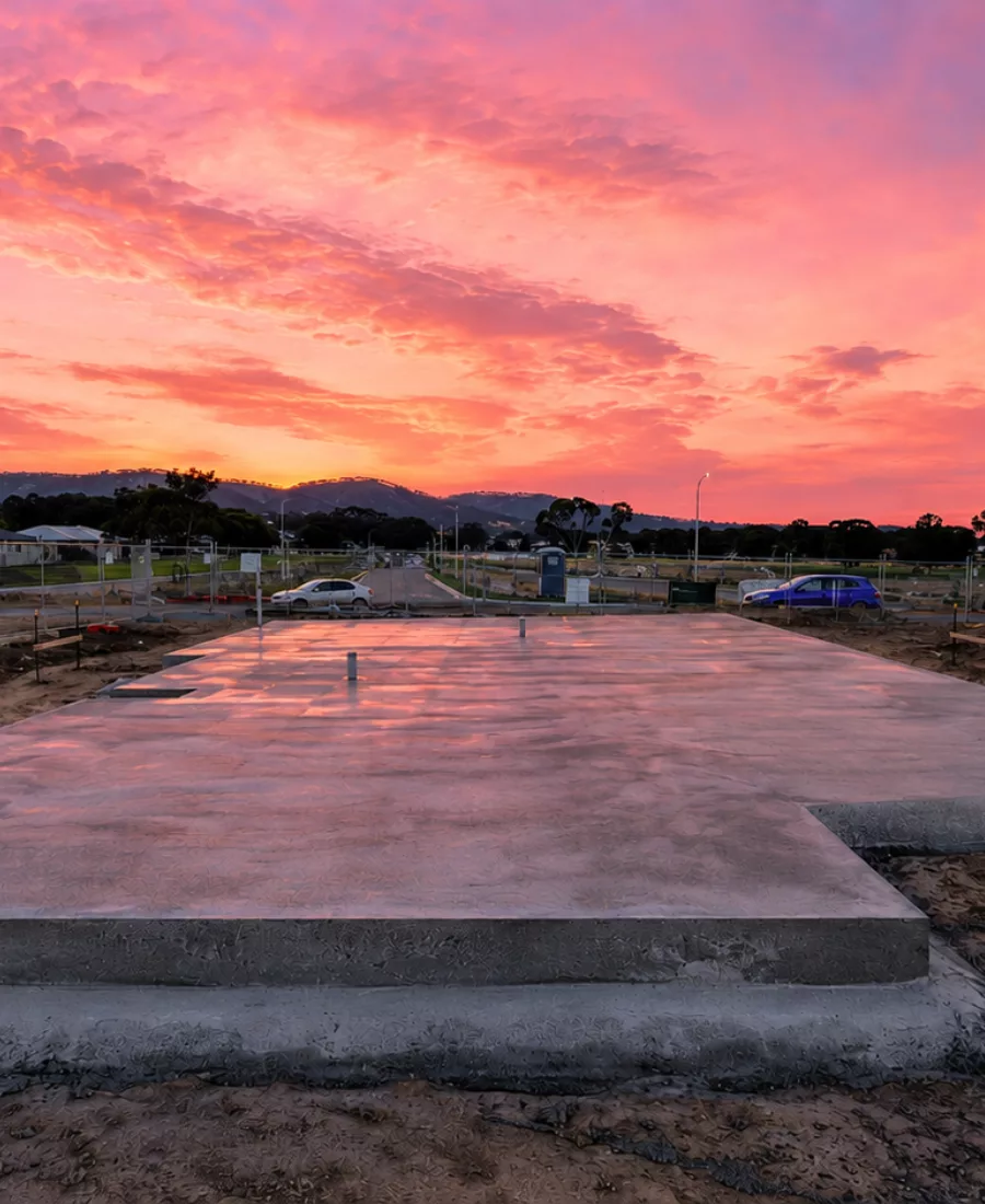 Everything covered in your pre-construction termite protection, from slab to certificate